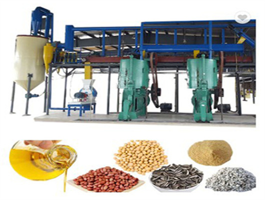 screw peanut soybean oil processing machine in zambia