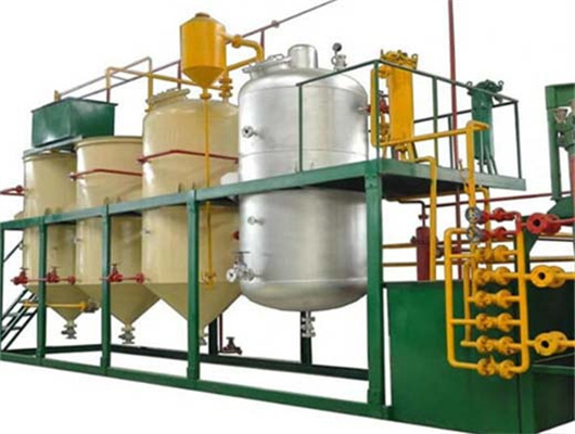 peanut oil press and oil refining machine in zambia
